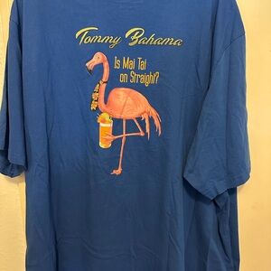 Tommy Bahama Classic Blue Cotton Tee